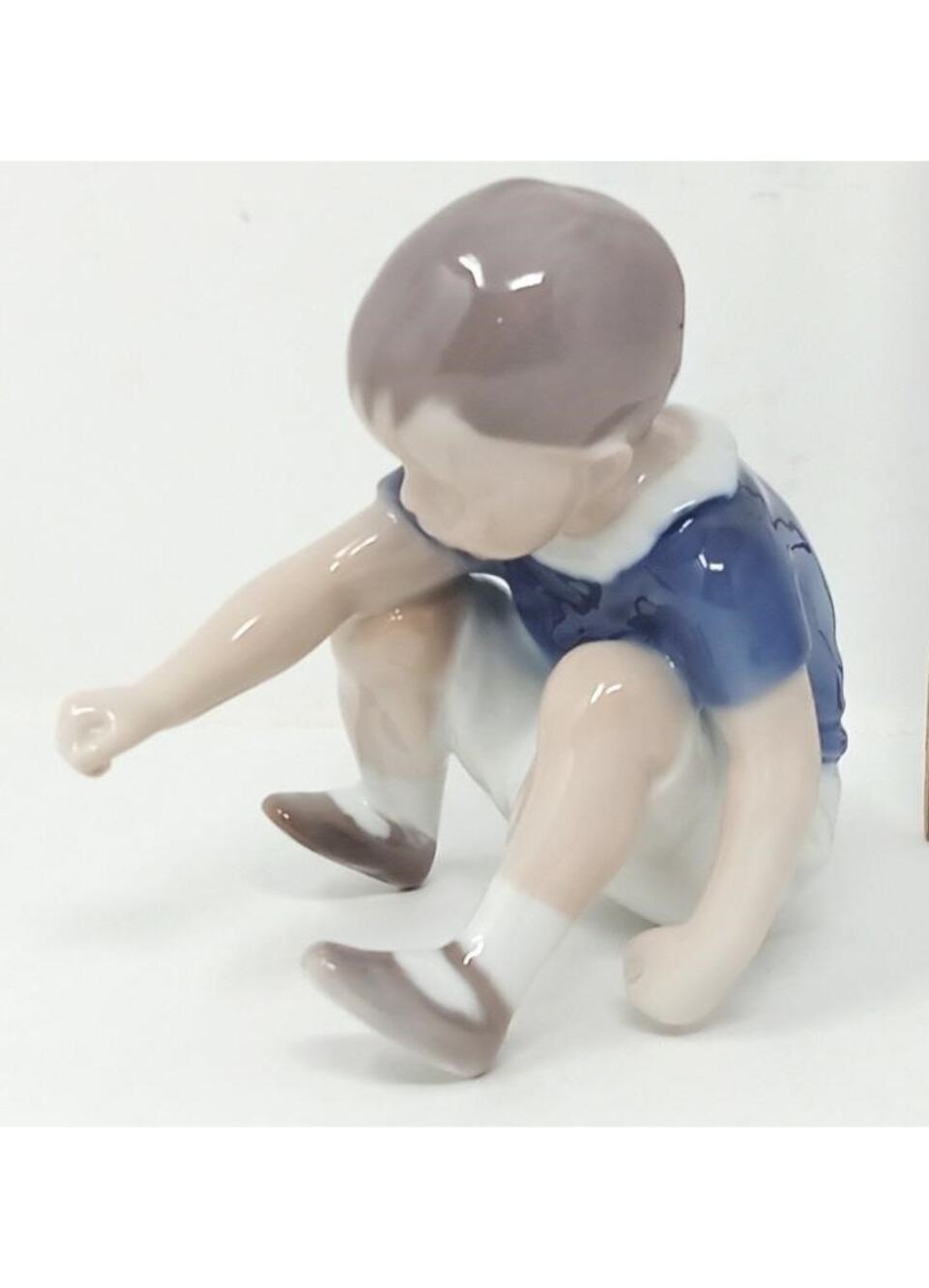 Vintage Bing & Grondahl "Dickie" Figurine: Danish Porcelain no.1636